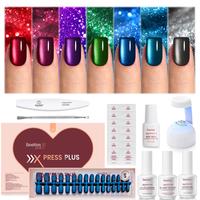 Short Square【Mystic Aurora】16Size 224Pcs 【Kit】