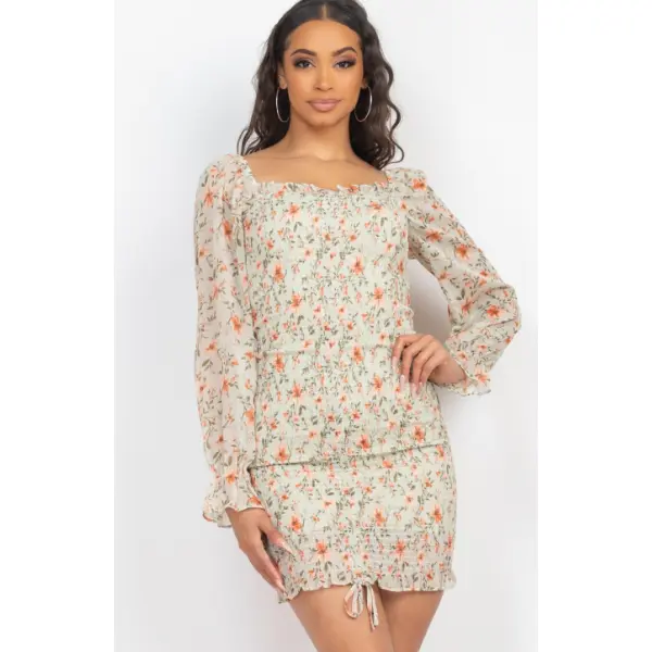 Sage Saffron Dress