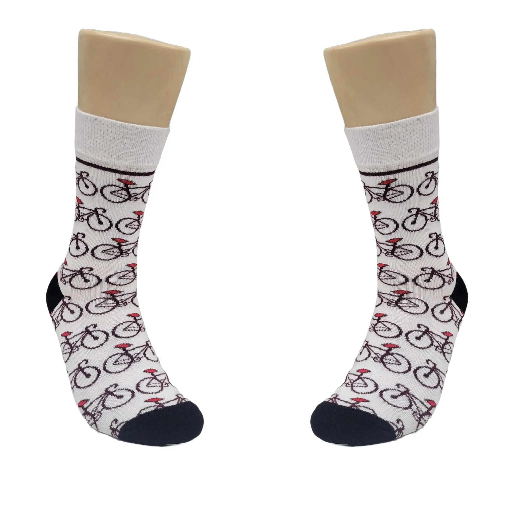 Bicycle Pattern Socks from the Sock Panda (Adult Small -  Shoe Sizes 2-5)
