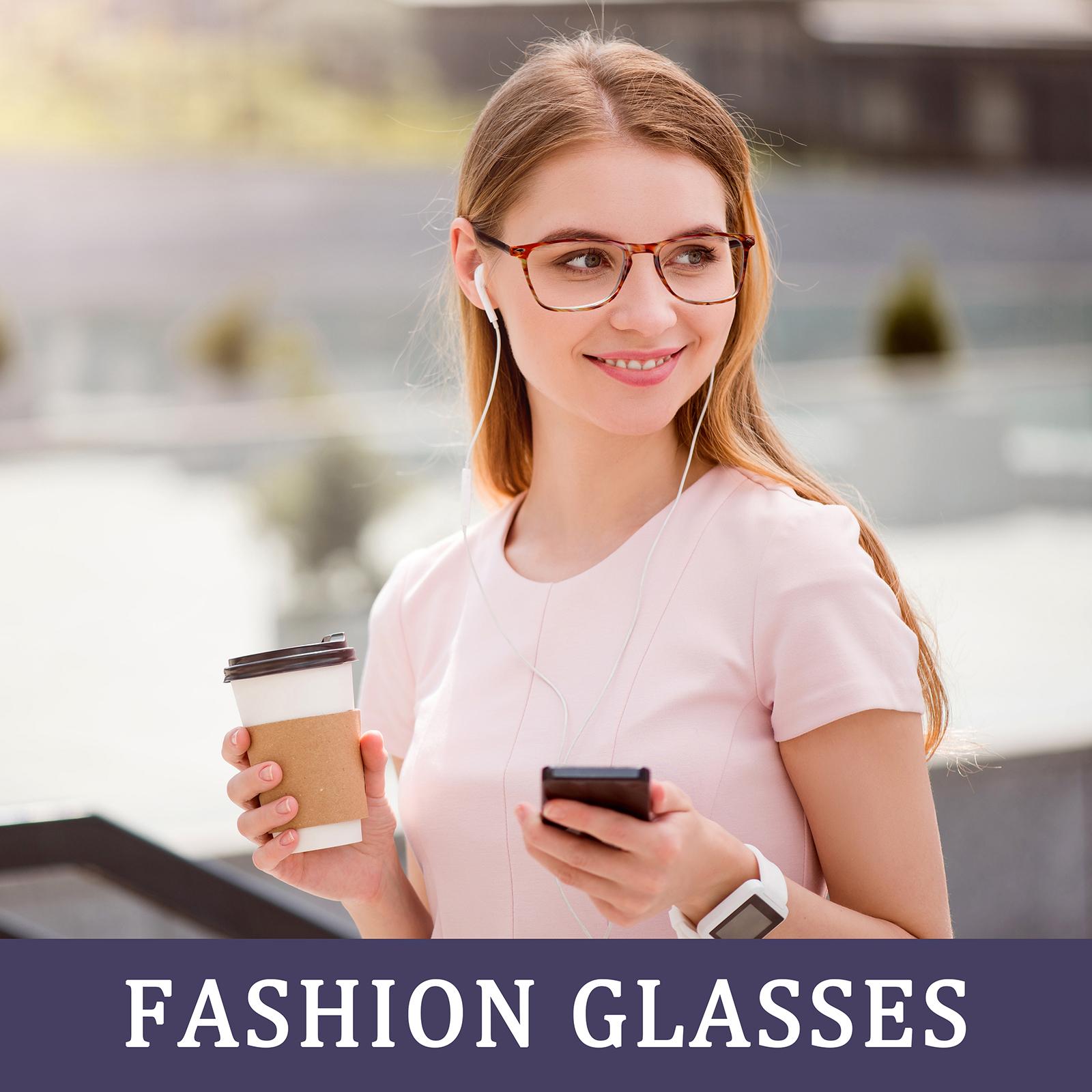 3-Pack Progressive Multifocal Blue Light Blocking Reading Glasses - Unisex.Features spring hinges and three-level vision adjustment. Stylish accessory, comfortable and durable. UV protection. Ideal for computer work, reading, and daily commuting