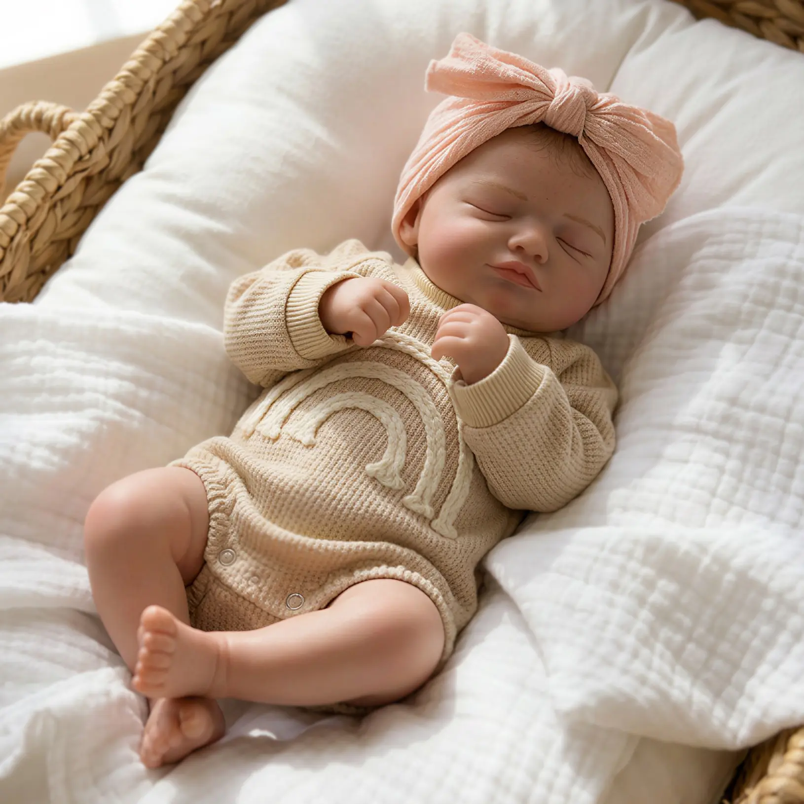 【Colorlizard】realistic baby Lifelike Reborn Baby Dolls 18 Inch Real Life Baby Dolls gifts for Mother's Day Valentine's Day Children's Day & Christmas