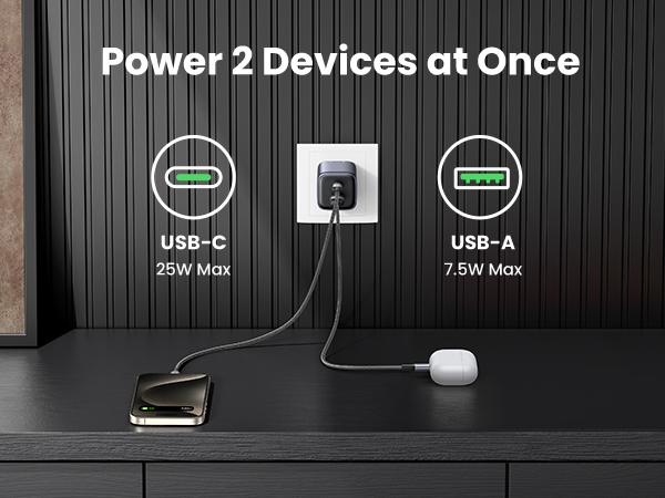 UGREEN Nexode 35W Super Fast Charger. Fits iPhone 17,16,15 Pro Max, Samsung S25 Ultra & more. GaN tech. Charging wonder!--TikTokShopBlackFriday ,TikTokShopHolidayHaul