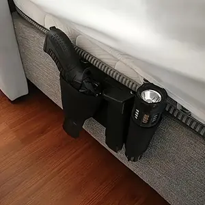Quick Release Concealment Holster Set for Concealed Carry with Adjustable Fit and Secure Storage in Black