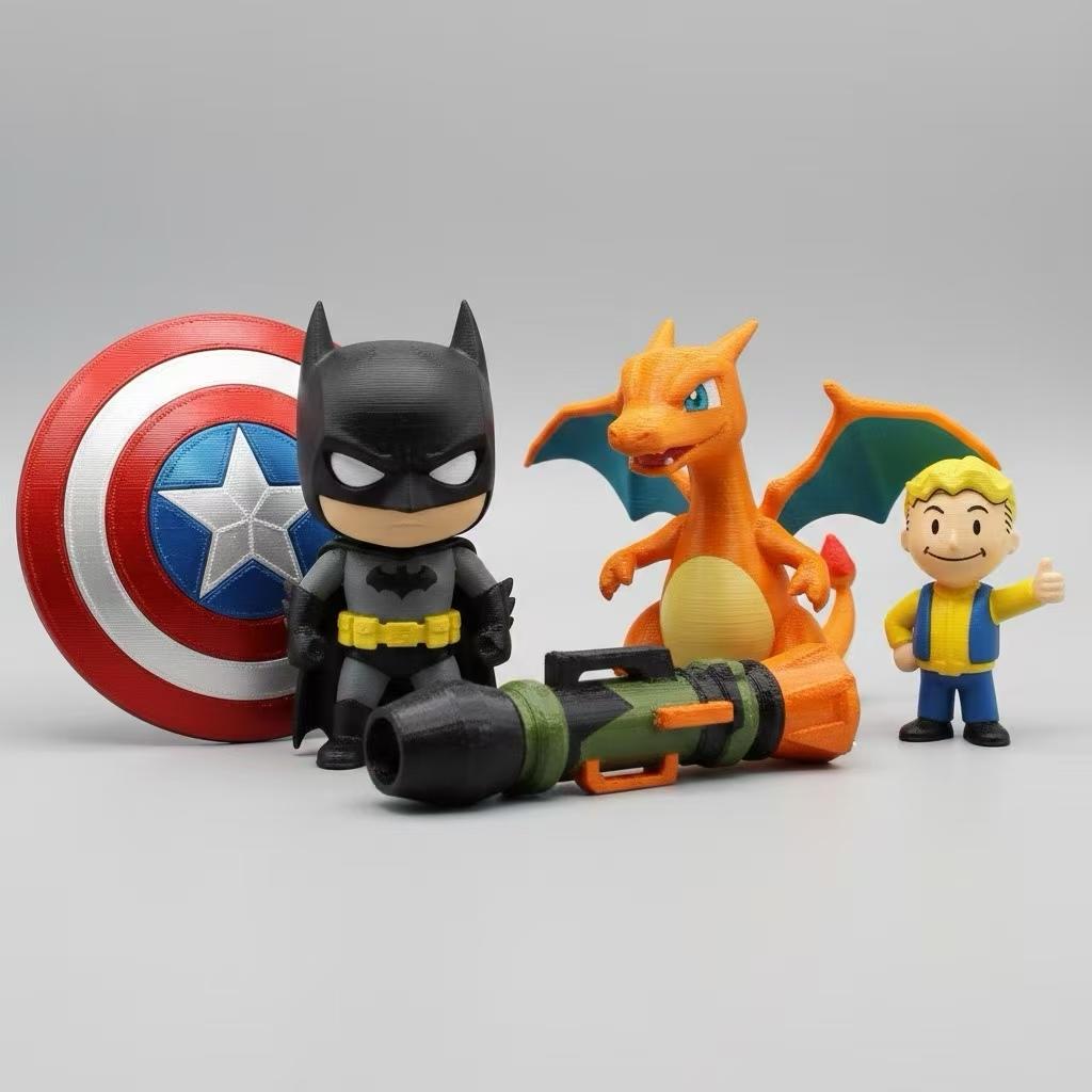 2PCS，3D Printing PLA+/pro filament for 3D Printer;High toughness and High speed,two-colors combo 1.75+/-0.03mm，work for all brand of FDM 3D printer