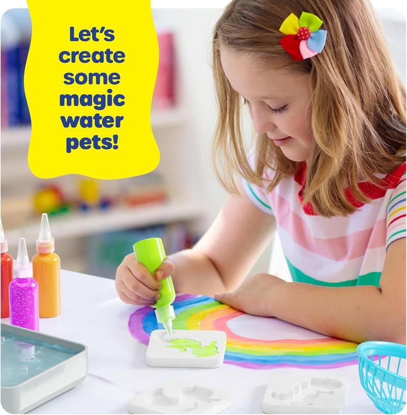 Magic Water Elf Toy Kit with Magic Gels and Molds Imaginative Play Birthday Gifts Party Favors Family Friendly DIY STEM Projects Create Your Own Magic Gel Water Pets Magic Water Elf Toy Kit with Magic Gels and Molds Imaginative Play Birthday Gifts Party Favors Family Friendly DIY STEM Projects Create Your Own Magic Gel Water Pets