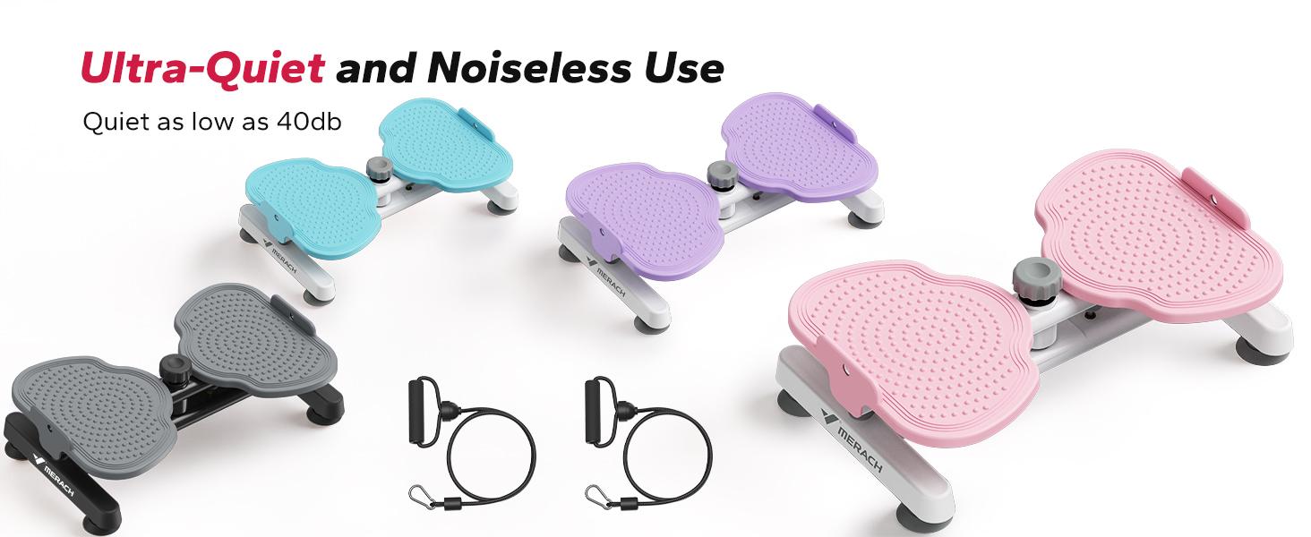 Merach Ab Twist Board for Core Ab Workouts with 300 lbs Capacity, Quiet Home Gym Machine with Non-Slip Pedals for Women, TikTokShopBlackFriday