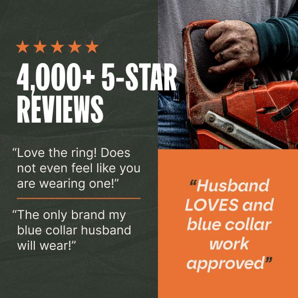 Groove Life x Mossy Oak Ring - Bottomland Camo Silicone Ring | Breathable, Comfortable, Camouflage Rubber Wedding Rings for Men, Men's Jewelry, Accessory, Limited Lifetime Warranty