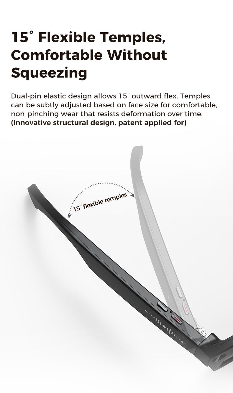 [Spring Deals] Tukio 2026 New-Generation M02 Ultra 4K Smart Camera Glasses with AI Photo Recognition Real-Time Translation & Charging Case as Power Bank for Bluetooth Calls Music Playback Stylish Travel Accessory - Photochromic Lenses