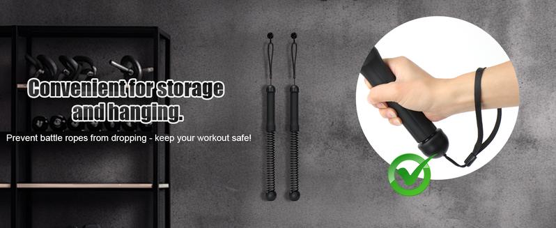 Weighted Cordless Battle Ropes 2PCS – New Upgrade Quiet Ropeless Training Rope Fitness Equipment for Home Workout, Strength Training, HIIT, Cardio Exercise & Gym Sessions Weighted Cordless Battle Ropes 2PCS – New Upgrade Quiet Ropeless Training Rope Fitness Equipment for Home Workout, Strength Training, HIIT, Cardio Exercise & Gym Sessions