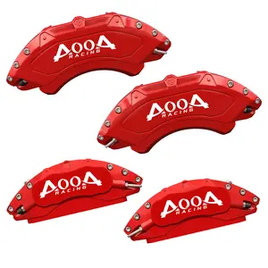 AOOA Racing Caliper Covers Aluminum Brake Caliper Covers Fit for Chevrolet Silverado 1500&Suburban(front and rear)