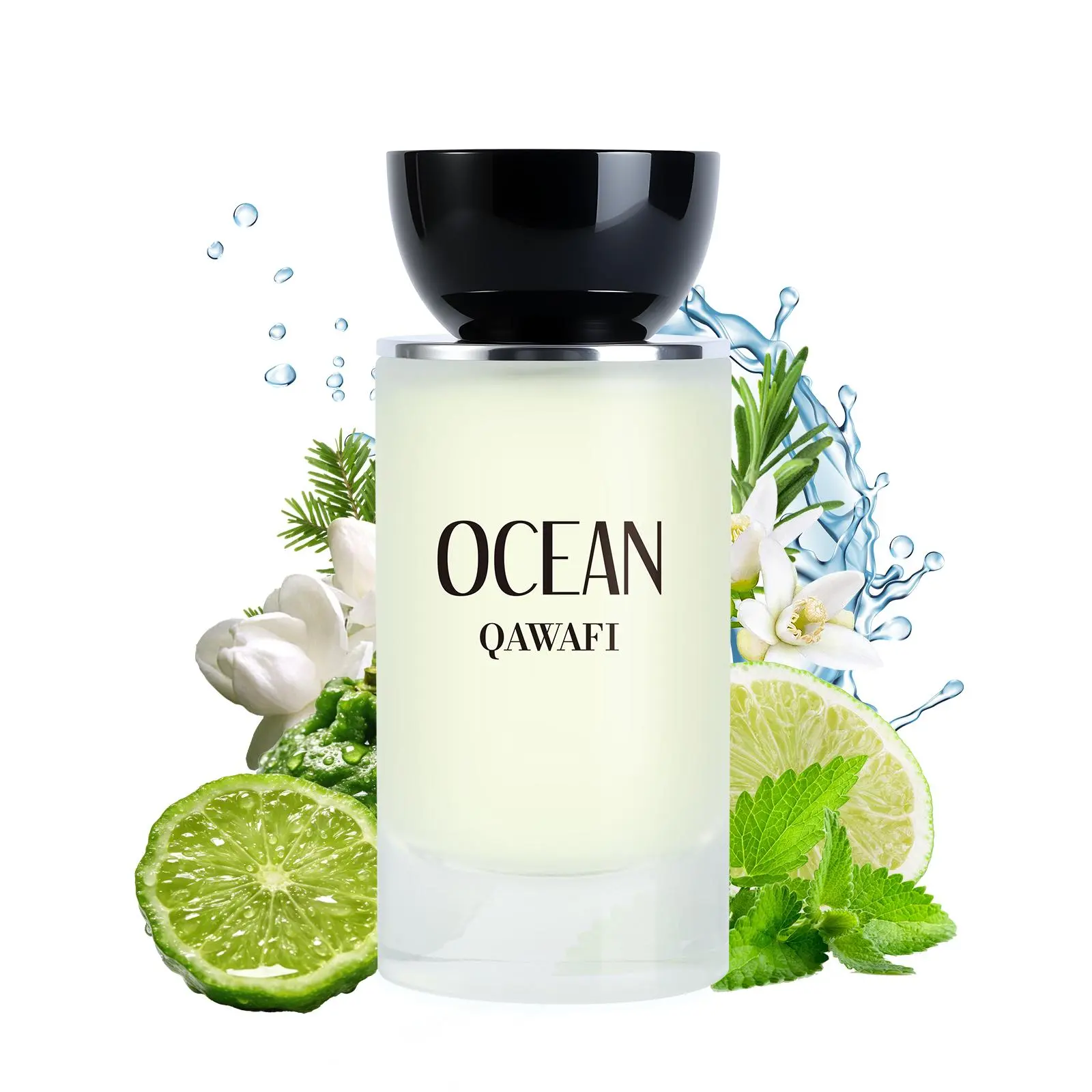 OCEAN | Fresh Aquatic Citrus | Extrait De Parfum 50ml | Marine,Bergamot,Neroli & Cedarwood | Office,Gym &Daily Wear Long Lasting powerful Men's Cologne Citrusy Perfume summerwins,summer outifit,back to school sohochic