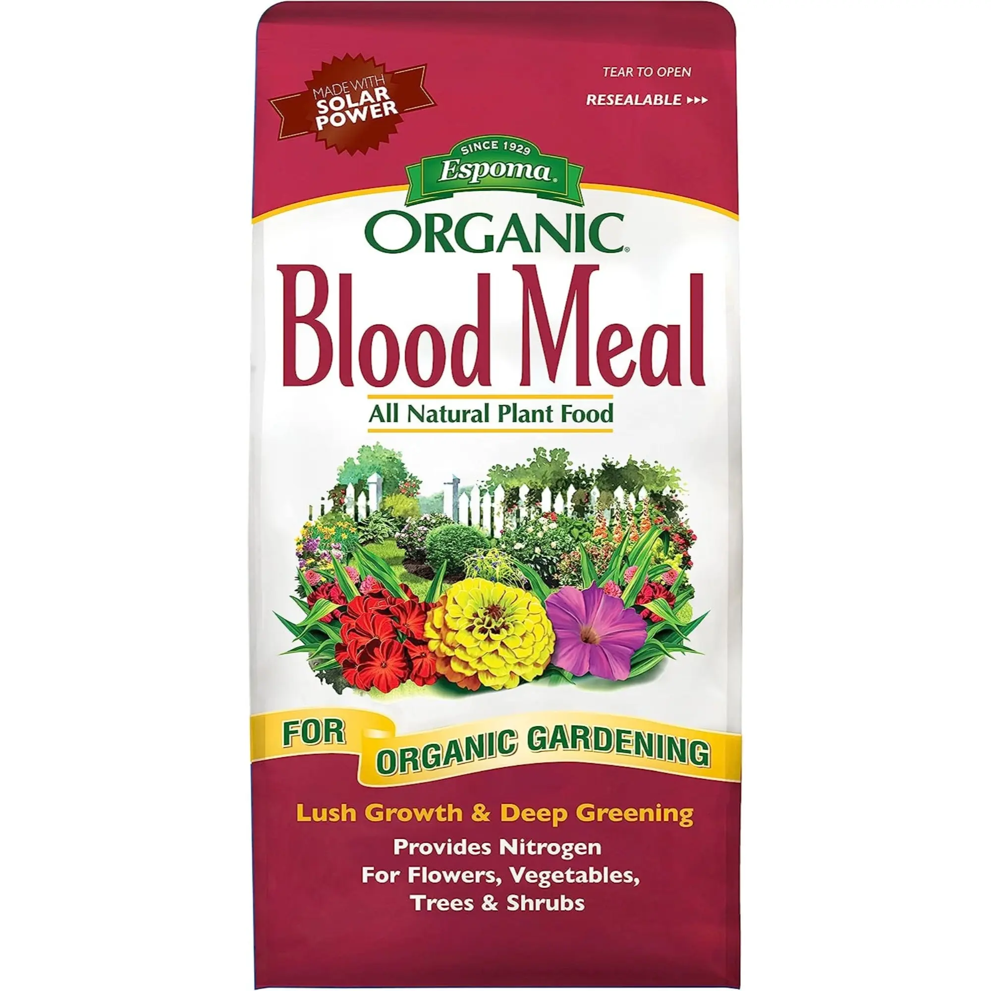 Espoma Organic Blood Meal 12-0-0 Fertilizer for Lush Growth & Deep Greening