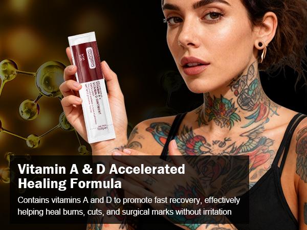 【Tattoo Kit Gift Box】Tattoo Aftercare 2.6oz Cream for Before, During, and After Tattoo Process - Scar Repair, Gel, and Protective Balm for New & Older Tattoos Liptattoo