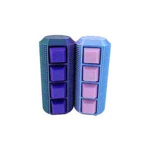 Little Ouchies Spikie Keytar - Mythical Creature Collection Portable Pain Stim Tool Key Chain with Sharp Micro Plastic Spikes for Anxiety Stress Relief Vibrant Colors Sensory On-the-Go Comfort