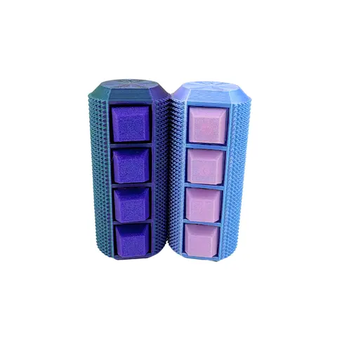 Little Ouchies Spikie Keytar Mythical Creatures Sensory Fidget Keychain Stim Tool, Whimsical, Unicorn/Mermaid/Fairy Themed Colors, Clicky or Quiet Sound