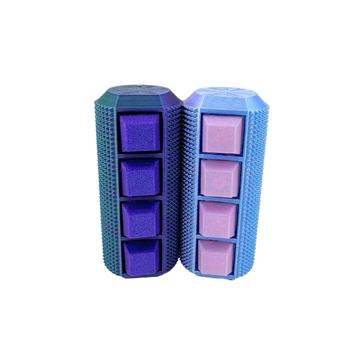 Little Ouchies Spikie Keytar Mythical Creatures Sensory Fidget Keychain Stim Tool, Whimsical, Unicorn/Mermaid/Fairy Themed Colors, Clicky or Quiet Sound