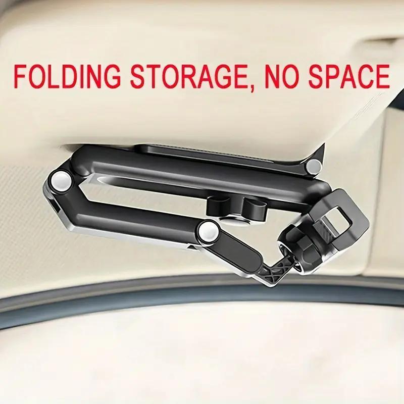 1080° Rotating Car Visor Phone Holder "Universal" - Safe Driving - Suitable For Iphone And Most Smartphones Cellphone Mount Stand