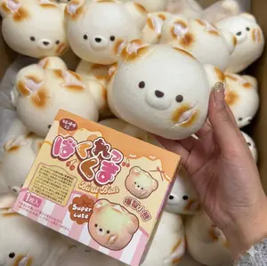 Bursting Mochi Bear Slow Rising Squishy
