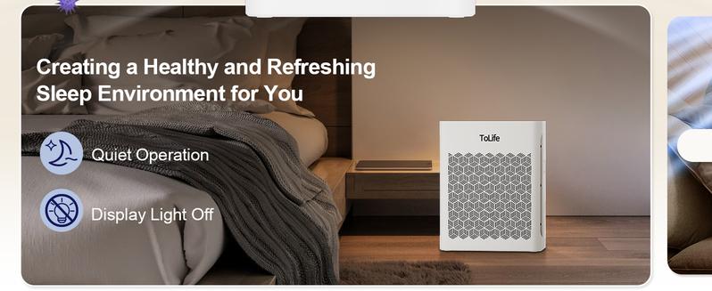 ToLife NEW - TZ-K2 Air Purifier (Covers up to 1095 Sq Ft) - HEPA Filter, Removes Smoke, Pollen, Pet Dander, PM2.5 Display, Auto Mode, Timer, Ideal for Large Rooms ToLife NEW - TZ-K2 Air Purifier (Covers up to 1095 Sq Ft) - HEPA Filter, Removes Smoke, Pollen, Pet Dander, PM2.5 Display, Auto Mode, Timer, Ideal for Large Rooms