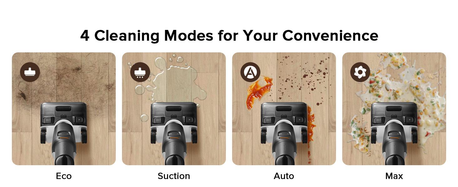 Roborock F25 LT Wet Dry Vacuum Cleaner and Mop (F25 Series), 194°F High temperature Self Cleaning & Hot Air Flash Drying,  20000Pa Cordless Vacuum Mop Combo, 180° Lie-Flat Hard  Floor Cleaner, Edge to Edge Cleaning #TikTokShopSpringGlowUp #NewDropsForYou