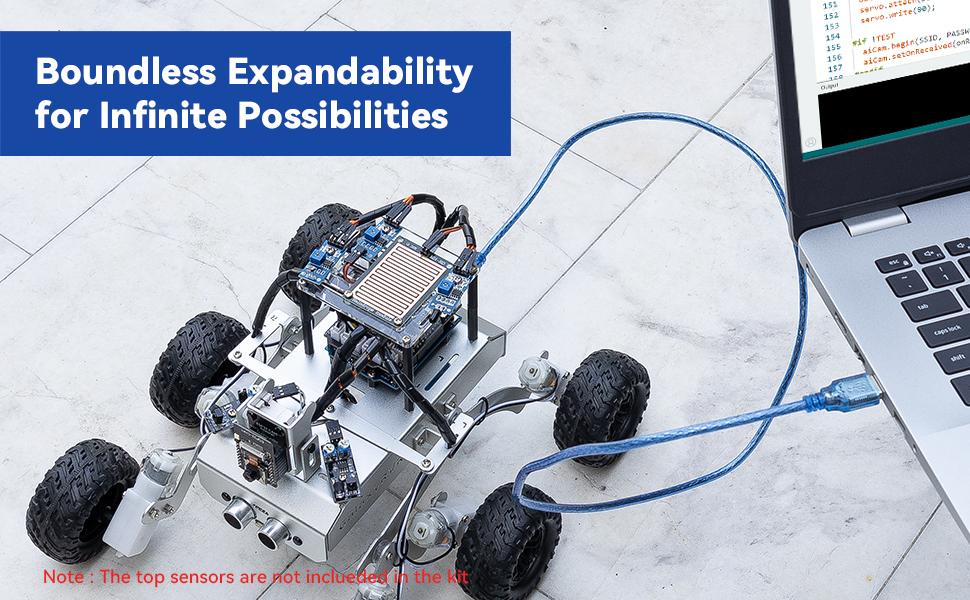 SunFounder GalaxyRVR Mars Rover Kit for Arduino - TikTok Shop