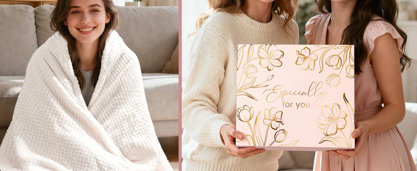 Mayicivo Valentine's Day Gifts ideas Basket for Women – Get Well Soon, Birthday, and Thinking of You Gifts for Mom, Best Friend, or Sister dealsforyoudays