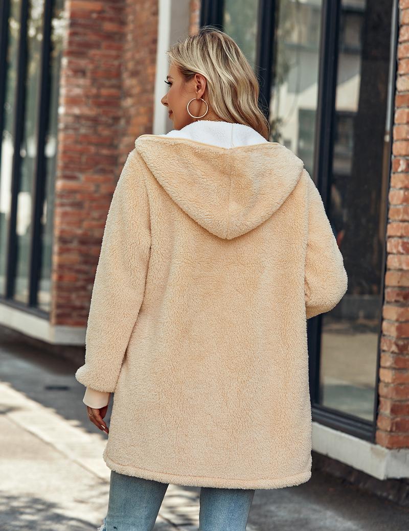 Women's Casual Full Zip Up Sherpa Lined Hoodie Sweatshirt Jacket Coat Womenswear Tops FallFreshness #outdoorfun Women's Casual Full Zip Up Sherpa Lined Hoodie Sweatshirt Jacket Coat Womenswear Tops FallFreshness #outdoorfun