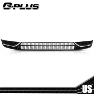 Fit For 12-15 VW Passat Front Bumper Radiator Lower Grille Fog Light Cover Set