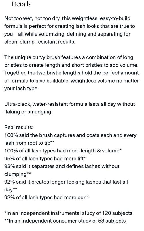 Perfect Strokes Universal Volumizing Mascara