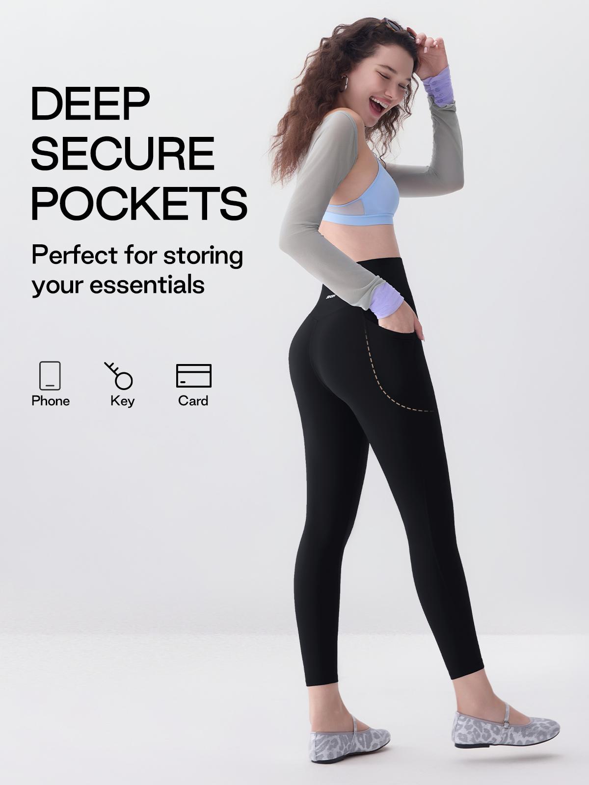 SIINSIIN Shaplite 7/8 & Full Shaping Leggings, High Waisted Tummy Control, Butt Lift