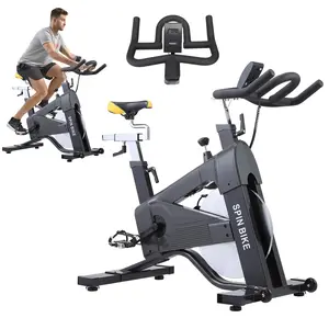 Gaomon Stationary Indoor Cycling Exercise Bike for Home Gym, Quiet Magnetic Workout Bike with Comfortable Seat Cushion, 330 LB Weight Capacity, Digital Display
