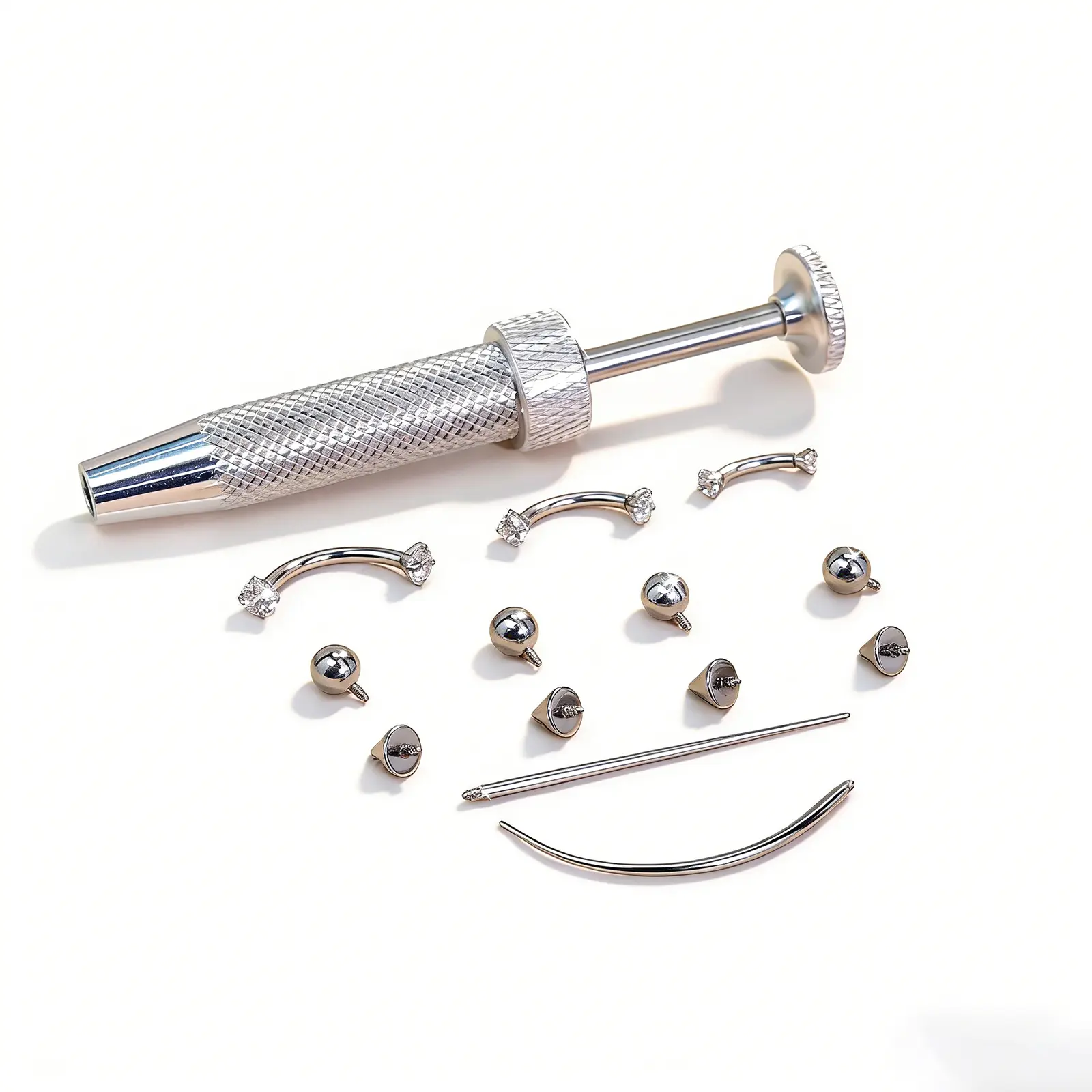 Eyebrow Piercing Jewelry Surgical Steel Vertical Labret Lip Jewelry Curved Barbell Tiny Eyebrow Rings Ear Rook Navel Small Belly Button Ring for Women Men 16g 6mm 8mm 10mm