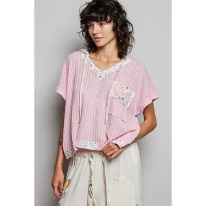 Julia Soft Pink cutout back top