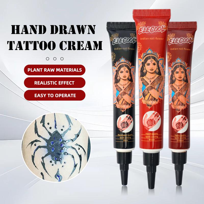 (Pack of 6) 25g-100% Fresh Natural Henna Cones | Original Henna Blend | Plant Based Temporary Tattoos |Two Colour Choose | Makeup Cosmetic (Pack of 6) 25g-100% Fresh Natural Henna Cones | Original Henna Blend | Plant Based Temporary Tattoos |Two Colour Choose | Makeup Cosmetic