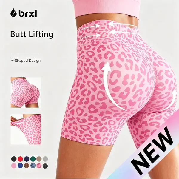 BRXL Lycra Fabric Scrunch Butt Lifting bikershorts for Women V Back Seamless 5" High Waist Workout Gym Compression Spandex Impact Shorts #outdoorfun #beachoutfit #summer outfits #4th of july outfits #cute summer outfits#vacation outfits-1