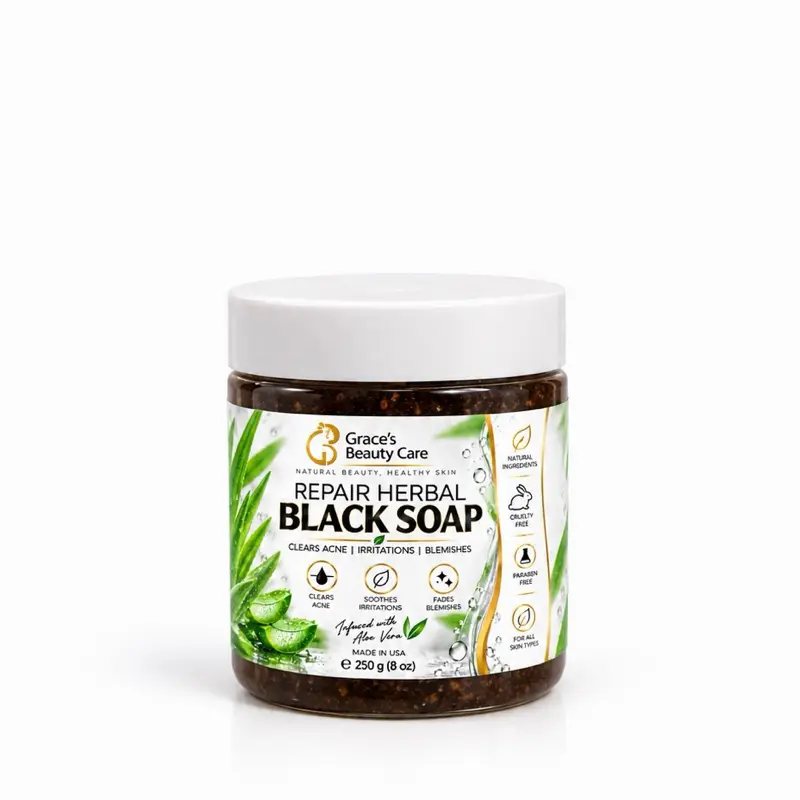 REPAIR HERBAL BLACK SOAP