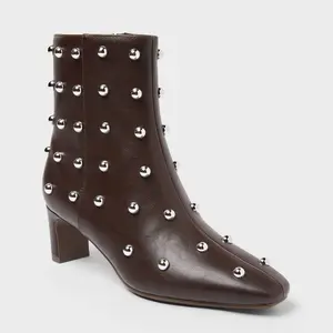 Women’s Tigris Low Shaft Heeled Boots with Memory Foam Insole – A New Day