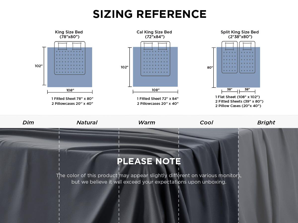 Bedsure 4 Pieces Bed Sheet Set 14 Inch Breathable & Cooling - Hotel Luxury - Easy Care Machine Washable Polyester Microfiber Bedding for Women, Men