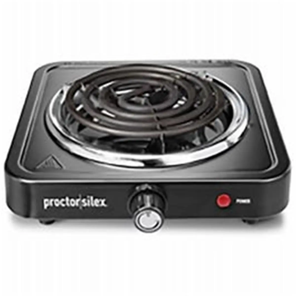 Hamilton Beach Electric Single Coil Countertop Hot Plate Cooktop - 1200W, Compact, 2.2 lbs Portable Stove with Fast Heat, Easy Wipe Clean, Lift-off Cleanup for Household Kitchen Use, 1200 Watts