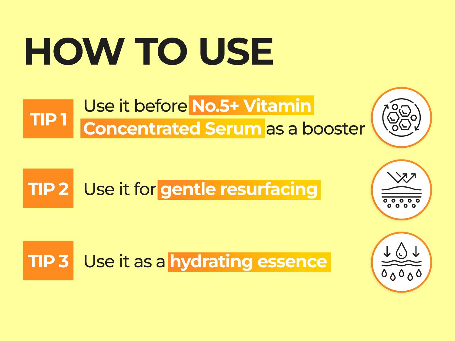 [numbuzin official shop] No.5 Toner | Vitamin Boosting Essential Toner | Improves Hyperpigmentation and Uneven Skin Tone | 6.76 fl. oz.