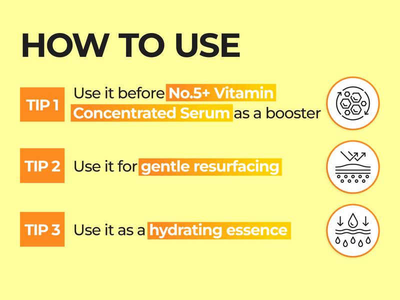 [numbuzin official shop] No.5 Toner | Vitamin Boosting Essential Toner | Improves Hyperpigmentation and Uneven Skin Tone | 6.76 fl. oz.