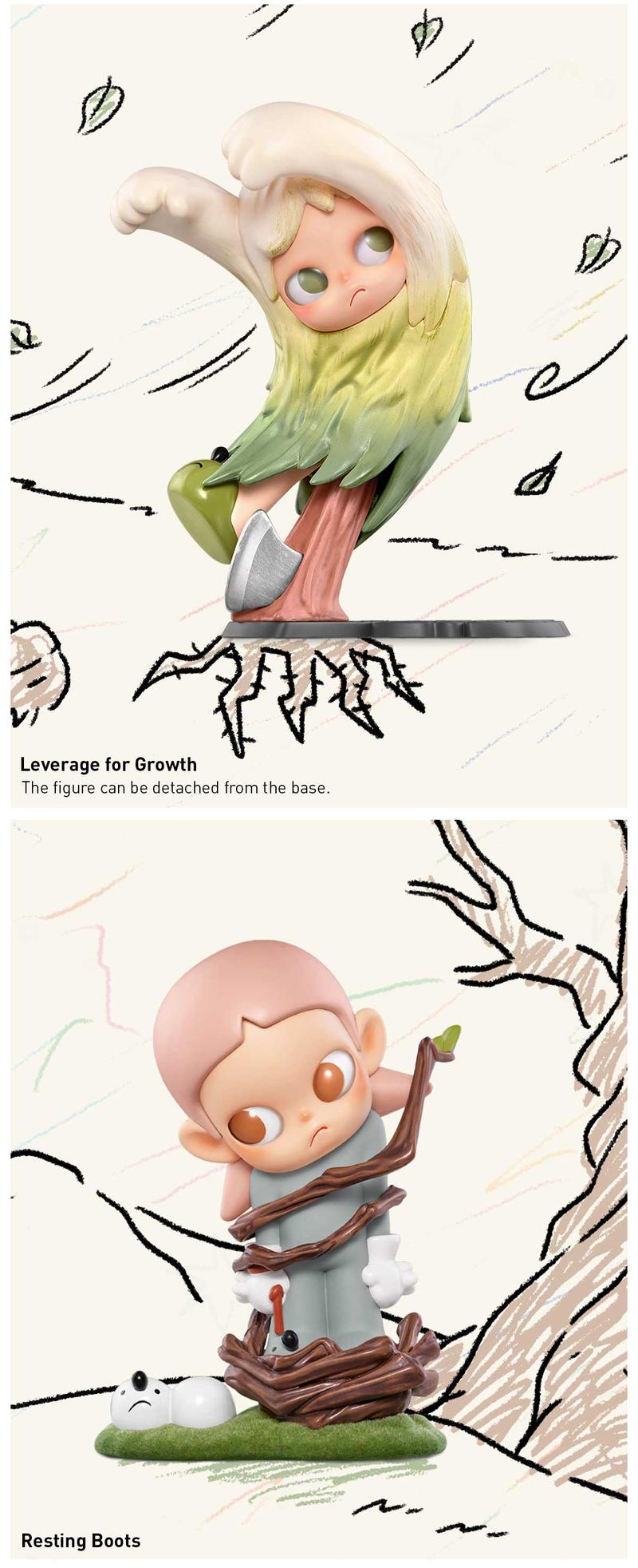 POP MART Zsiga Borderline Drifter Series Figures