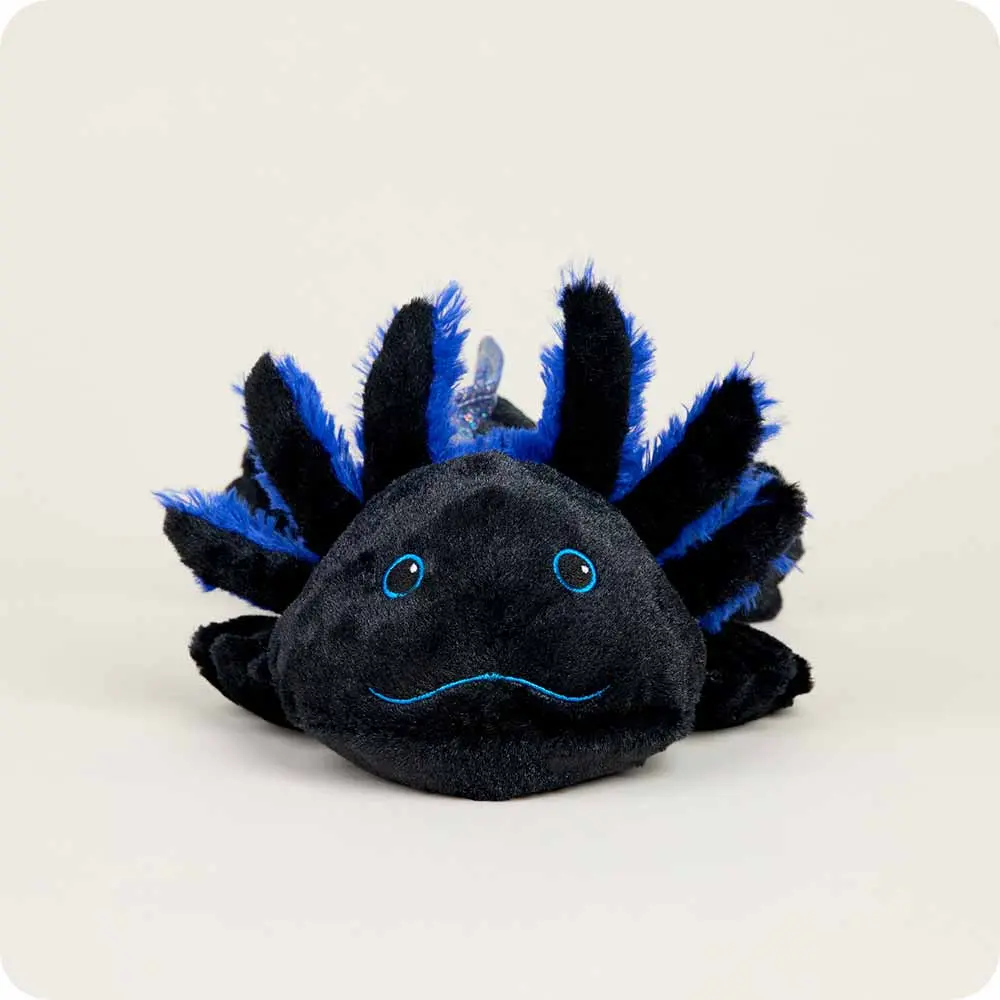 Black Axolotl Warmies - Heatable, Chillable, Weighted