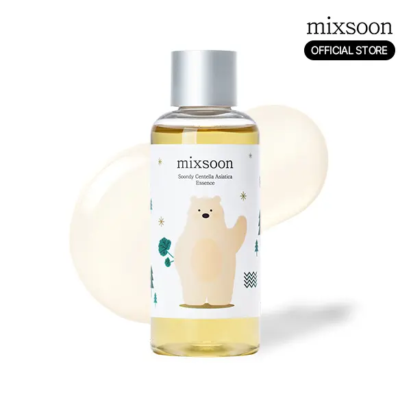 [mixsoon Official Shop] Soondy Centella Asiatica Essence 3.38 fl.oz / 100ml — Instant Hydrating & Soothing Essence for Sensitive Skin, Korean Skincare for Glass Skin