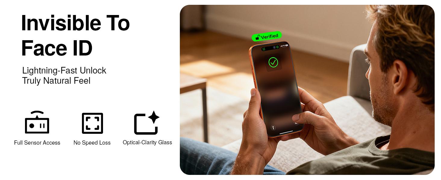 【SmartPull Box】2 Pack SmartDevil HD Clear Screen Protector for iPhone 17promax/17pro/16promax/15/14/13series Tempered Glass, bubble-free Military-Grade Shatterproof Protection, 9H Hardness, Fast&Easy Installation, Scratch Resistant, Anti-Spy Privacy Film