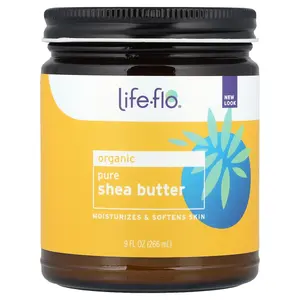 Life-flo Organic Pure Shea Butter, 9 fl oz (266 ml)