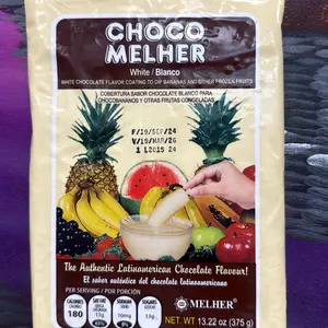2 Und De Choco Melher Blanco Chocolate Blanco Para Bananos
