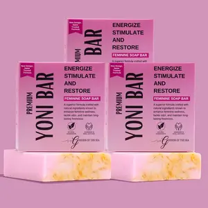 3 Bar Bundle - Premium Yoni Bar – Natural Feminine Care Soap for pH Balance, Odor Control & Hydration | Organic Herbal Ingredients | Gentle Yet Effective for Daily Intimate Hygiene | Handmade & Vegan