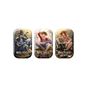 One Piece English Tin Pack Set Vol. 2 Luffy, Sabo, Ace CARDS LIVE OPENING