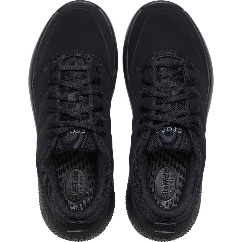 Crocs Womens On The Clock Sneaker Slip Resistant Work Shoes